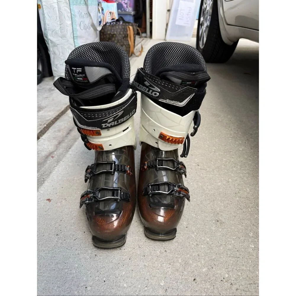 Dalbello Venom 90 Ski Boots Black Orange Tru Fit Men's Size 11.5/12 Winter